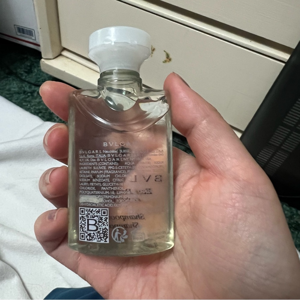 Bvlgari Eau Parfumée Au the Blanc white tea shampoo 1.3oz set of 2 new - Picture 3 of 5